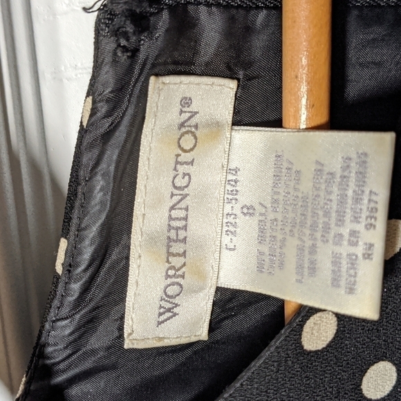 Worthington Polka Dot Dress - Picture 3 of 4